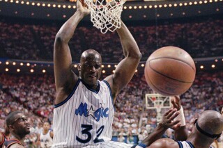 Shaquille oneal magic jersey online